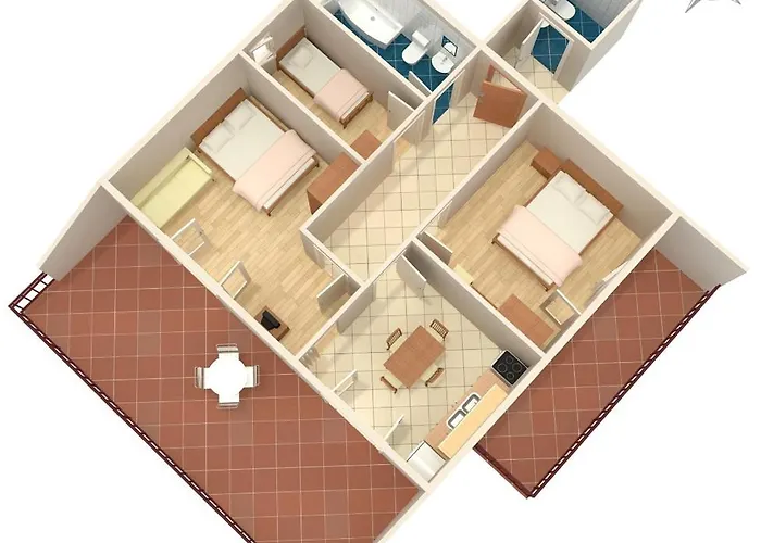 With Parking Space Srima - Vodice, - 6099 Appartement *